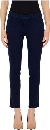 Liu Jo Skinny Broeken - Dames - Vrijetijds broeken - Blauw - W28 - Katoen - Broeken