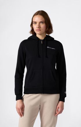 Champion Kapuzensweatjacke CHAMPION, Damen, Gr. L (42/44), nbk, ns, Obermaterial: 70% Baumwolle, 30% Polyester, Sweatjacken Kapuzensweatjacke