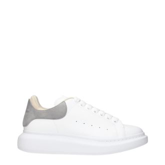 Alexander McQueen Alexander Mcqueen Sneakers Oversize Hombre Piel Blanco Y Gris