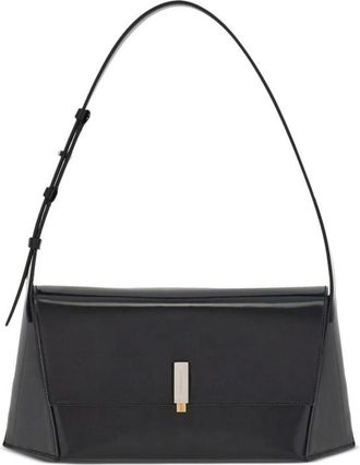 Ferragamo Logo Print Shoulder Bag