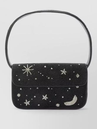 Staud tommy beaded shoulder bag