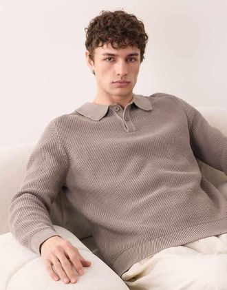 HUGO BOSS HUGO Red - Polo marrone