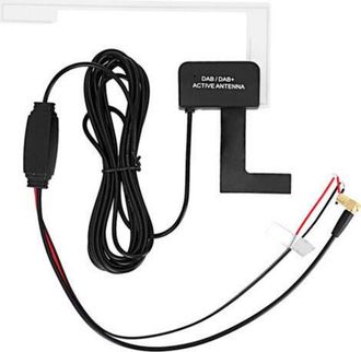 OEM Cable De Antena Para Coche De 3 Metros, Antena De Parche Oculta, Antena De Radio Digital De 20 Db, Adhesiva Dab Smb 12v