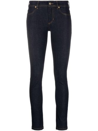 Versace Jeans Couture mid-rise skinny jeans - women - Elastane/Cotton - 25 - Blue