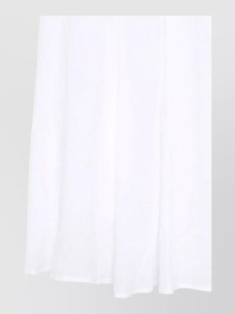 120% Lino linen maxi a-line skirt