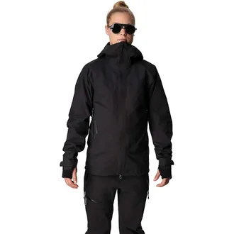 Houdini Womens BFF Rain Jacket - True Black