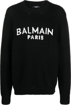 Balmain Hombre, Jerseys, Negro, Talla: XL