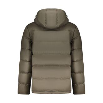 Calvin Klein Recycled Nylon Down Jacket - Brown