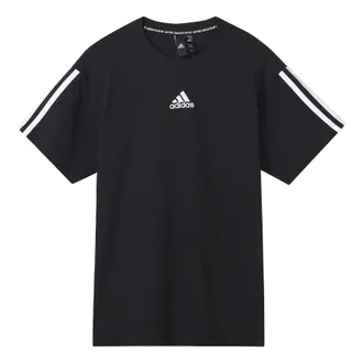 adidas Must Haves 3-Stripes Sport T-Shirt Core Black DT9955