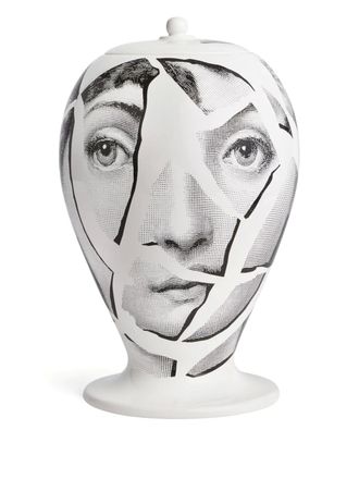 Fornasetti Vaso Cocci (30cm x 15cm) - Bianco