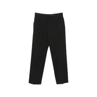 Calvin Klein Straight Trousers, male, Black, Size: W31 Straight Trousers