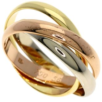 Cartier Yellow Gold (18K) Pink Gold (18K) White Gold (18K) Band Ring (Pre-Owned)