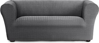Eysa Funda de sofá 3 plazas chester/klippan gris oscuro 70 - 130 cm