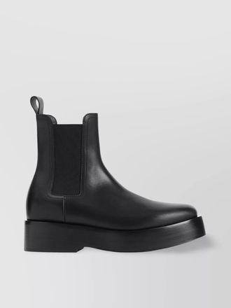 Bottega Veneta leather chelsea boots