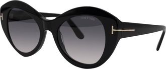 Tom Ford Womens Guinevere 52Mm Sunglasses