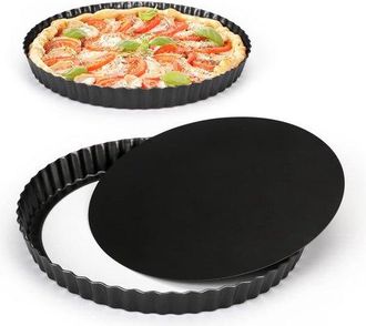OEM Molde Para Pasteles De 26 Cm Con Base Desmontable. Molde Antiadherente Para Quiches. Moldes Redondos Para Hornear Pasteles