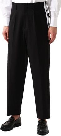 Dolce & Gabbana Mens Black Cotton Casual Pants