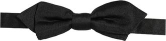 Dolce & Gabbana Strikdas - Heren - Accessoires - Zwart - ONE Size - Satijn - Accessoires