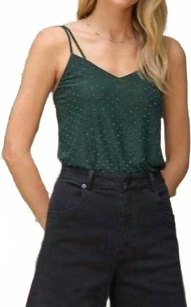 Skies Are Blue Clothing Starlight Top In Forest