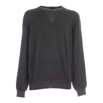 Paolo Fiorillo Truien & Vesten, Heren, Groen, 2Xl, Groene trui met Pariollo ontwerp