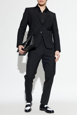 Dsquared2 Wool Suit, Mens, Black