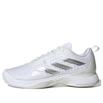 adidas (WMNS) adidas Avacourt Tennis Shoes Cloud White Silver Metallic HQ8404