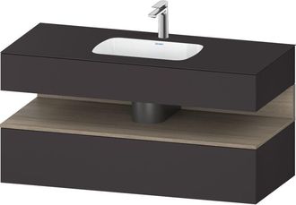 Duravit Qatego Lavabo Encastrado Con Base De Lavabo Consola, - Duravit