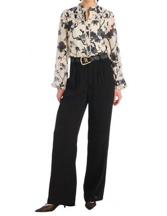 Allison New York Joan Wide Leg Pants In Black