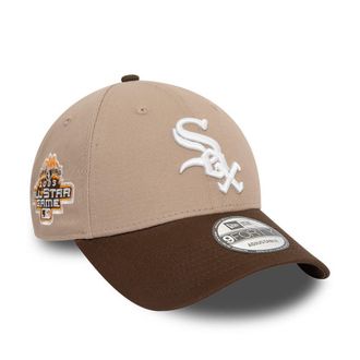 New Era Chicago White Sox MLB 2003 All Star Game Sidepatch Beige Brown 9Forty Adjustable Cap - One-Size