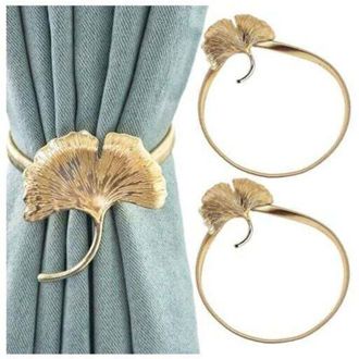 OEM Juego De 2 Alzapa&ntilde;os Met&aacute;licos El&aacute;sticos De 38 Cm Para Cortinas - Cord&oacute;n El&aacute;stico - Lazos Creativos - Para Decoraci&oacute;n Del Hogar (l&aacute;mina Dorada) - Crez