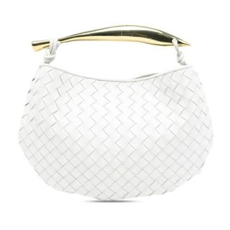 Bottega Veneta Pre-owned Handbags, female, White, Size: ONE SIZE Pre-owned Vintage Handbag