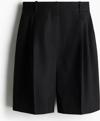H&M Bermudashorts - Schwarz