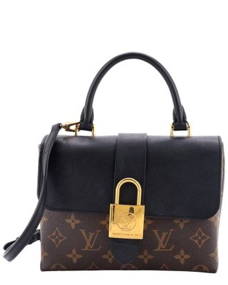 Louis Vuitton Black Monogram Canvas & Leather Locky Bb (Authentic Pre-Loved)