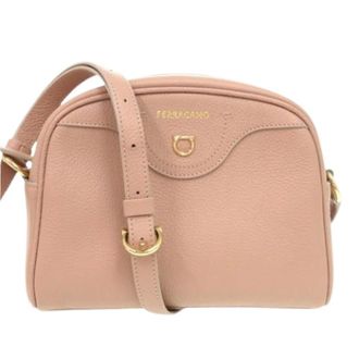 Ferragamo Pre-owned Cross Body Bags, female, Pink, Size: ONE SIZE Pre-owned Leather Crossbody Bag