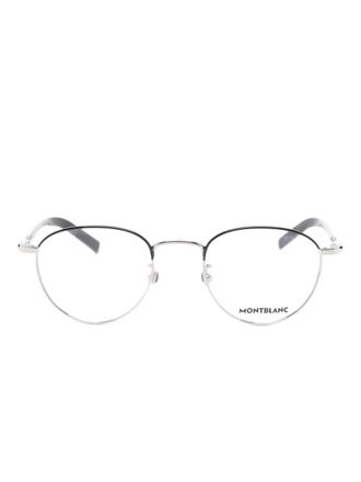 Montblanc round-frame glasses - Silver
