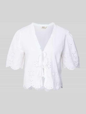 Only Regular Fit Tunika aus reiner Baumwolle Modell MIFFY in Weiss, Gr&ouml;&szlig;e M