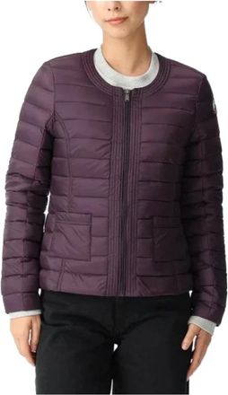 Jott Douda Down Jacket - Dames - Zomerjassen - Paars - M - Leer - Jassen