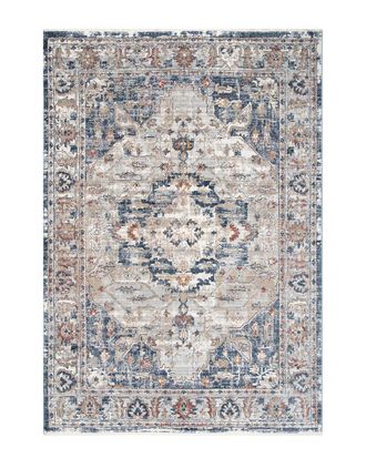 nuLOOM Josephine Winged Cartouche Rug