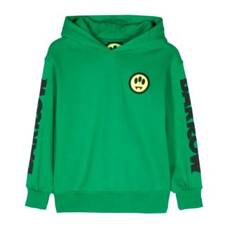 Barrow Long Sleeve Hoodies with Distinctive Design - male - BARROW - Kids Sweatshirts - Green - 4 Y - Kids