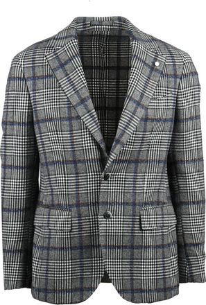 Luigi Bianchi Mantova Hombre, Chaquetas, Gris, Talla: L