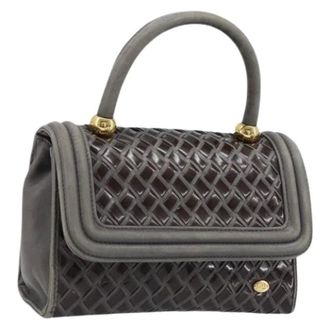 Bally Pre-owned Handtas - Dames - Pre-owned - Bruin - Maat: ONE Size Leer