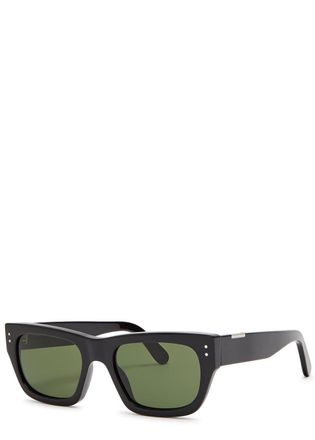 Toteme Voyager Square-frame Sunglasses - Black - One Size