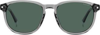 Polaroid PLD 4117/G/S/X Asian Fit Polarized KB7/UC Mens Sunglasses Grey Size 55