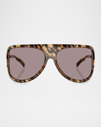 Miu Miu A01S Plastic Shield Sunglasses