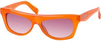Jacquemus Sunglasses Square Full Rim, Black Frame And Smoke Lens Jac/58C1