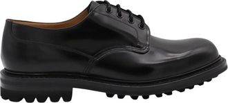 Churchs Leren Veterschoen - Heren - Veterschoenen - Zwart - 41 EU - Leer - Schoenen