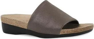 Munro Casita Slide Sandal in Mocha Metallic at Nordstrom, Size 10.5