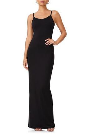 AFRM Ashlyn Knit Maxi Dress in Noir at Nordstrom Rack, Size X-Small