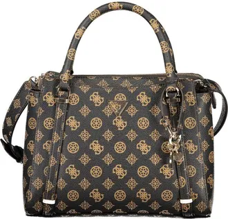 Guess Marrone Poliuretano Woman Womens Handbag