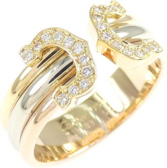 Cartier Yellow Gold (18K) Pink Gold (18K) White Gold (18K) Band Ring (Pre-Owned)